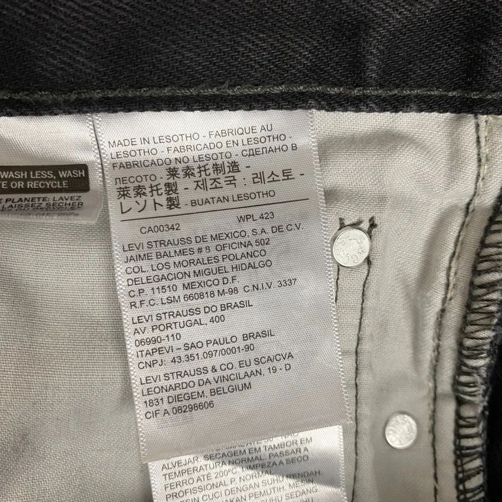 Levis 550 Relaxed Fit Tapered Leg‎ Denim Jeans Mens 34x30 Faded Black